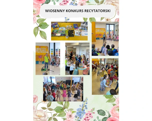 Wiosenny konkurs recytatorski