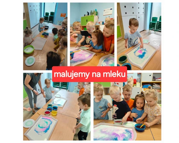 Malujemy na mleku