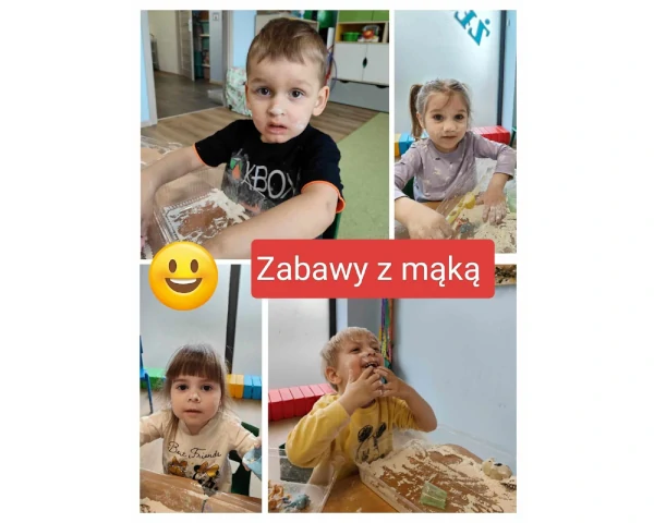 Zabawy z mąką
